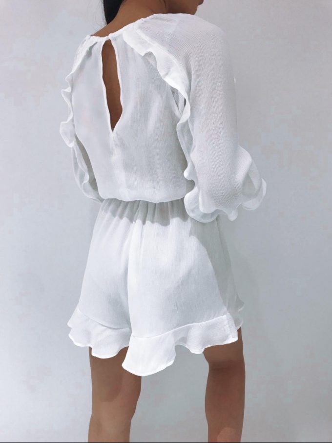 Playsuit white.