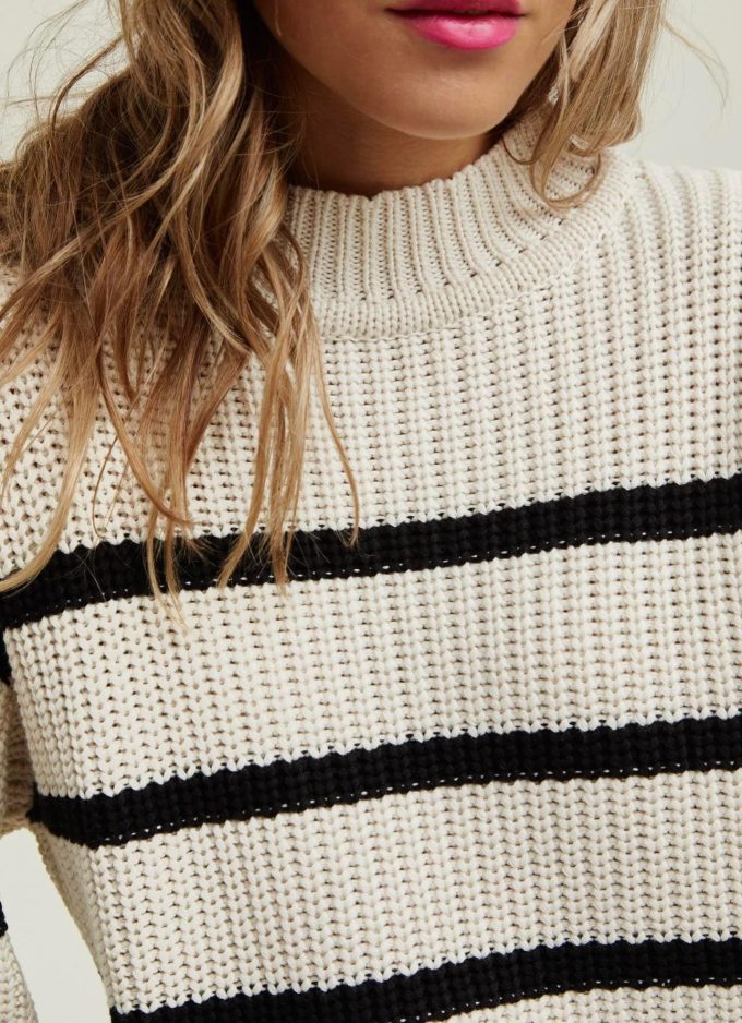 Ida stripe knit.