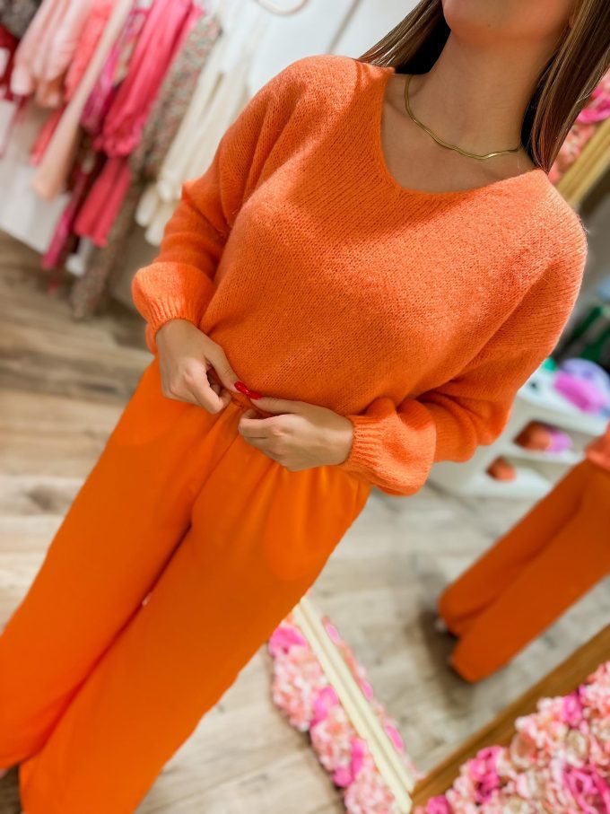 Sweater colors/v-hals.