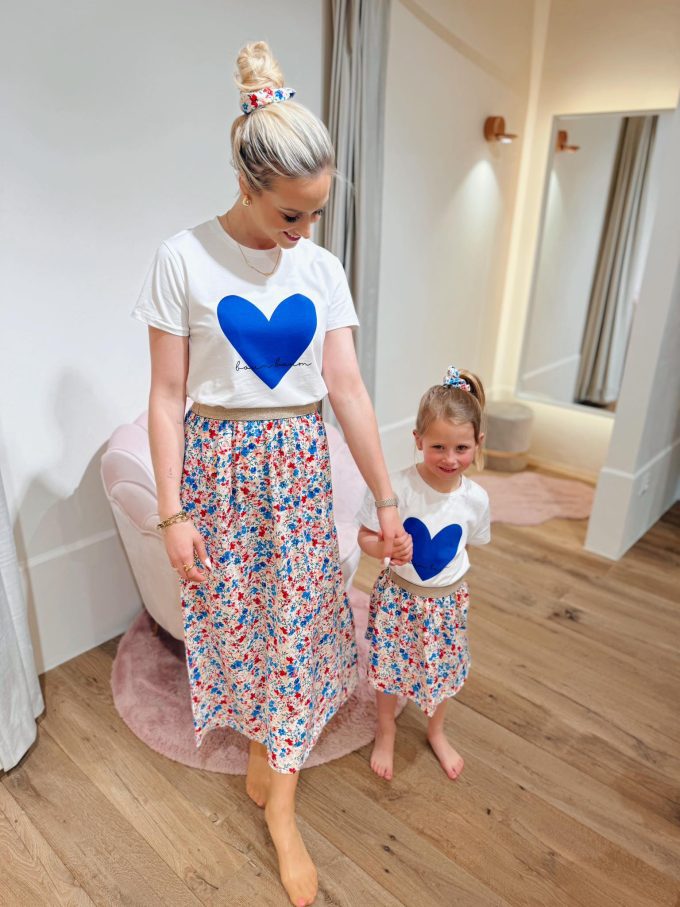 Kids t-shirt big heart/boumboum.