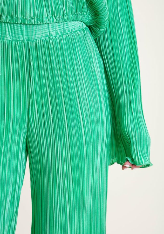 Regina pleated pant.