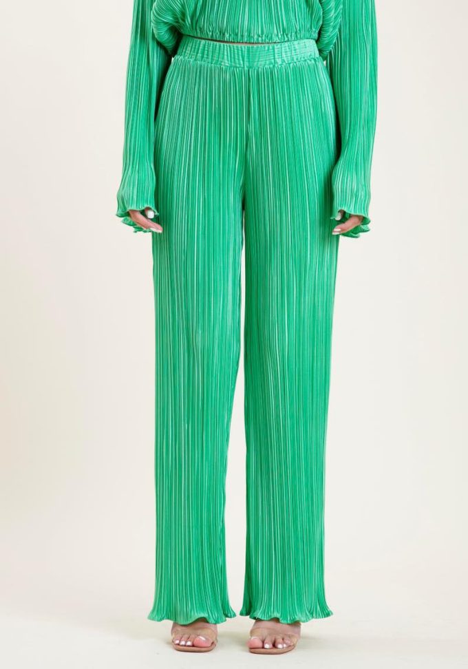 Regina pleated pant.