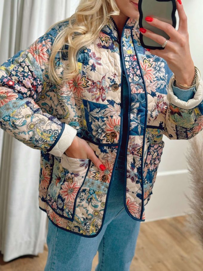 Flower jacket.