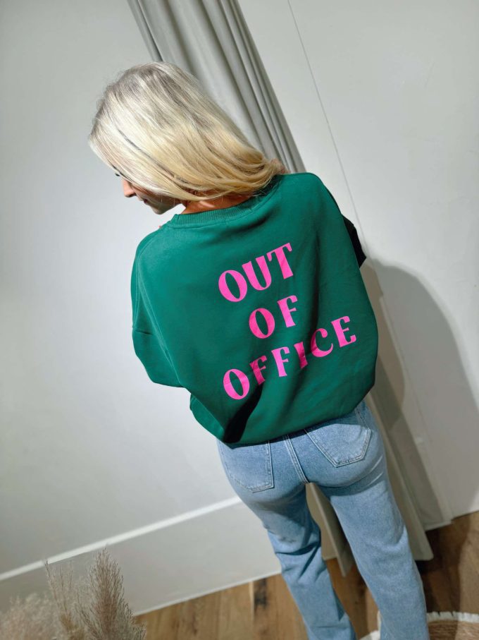 Sweaters out of office.