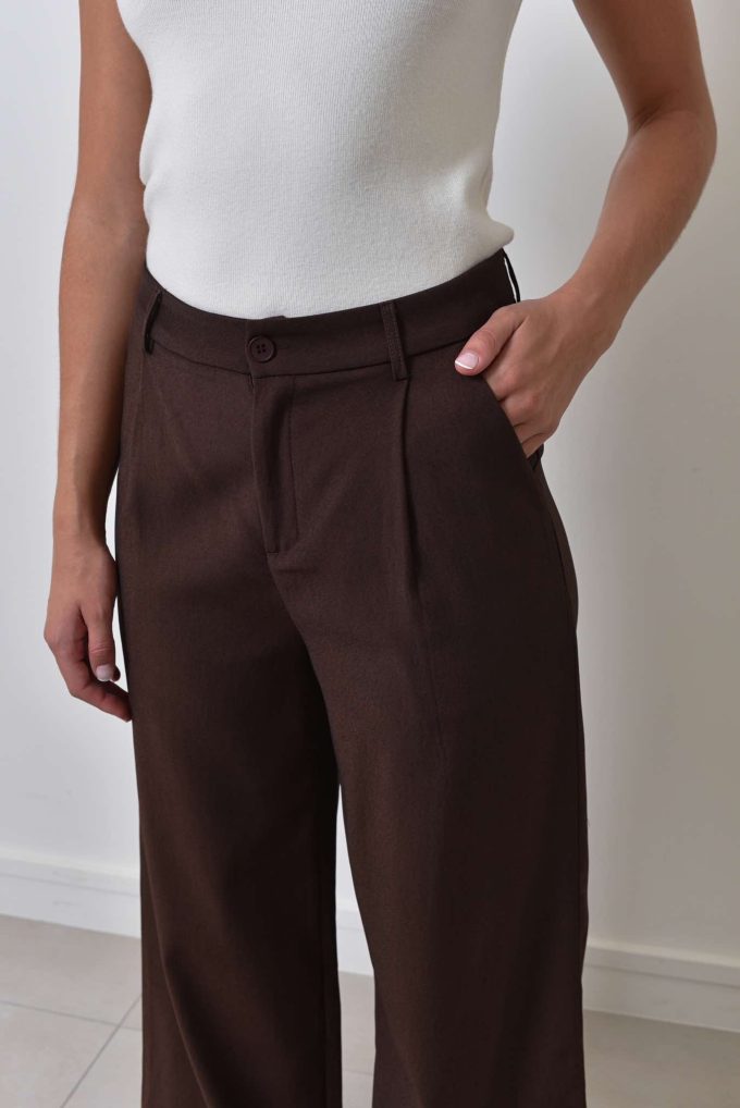 Brown pants.