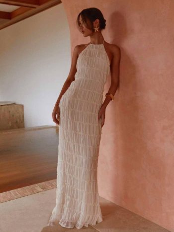 Robe en voile.