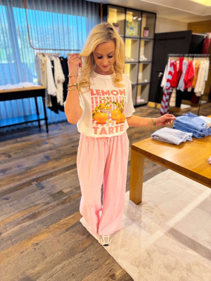 T-shirt LEMON TARTE.