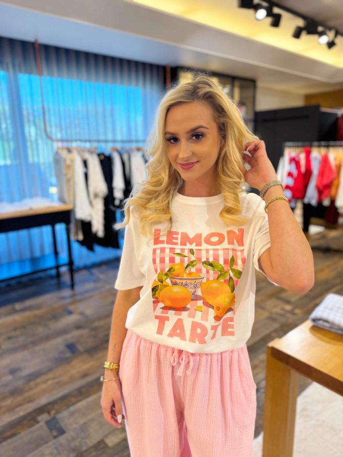 T-shirt LEMON TARTE.