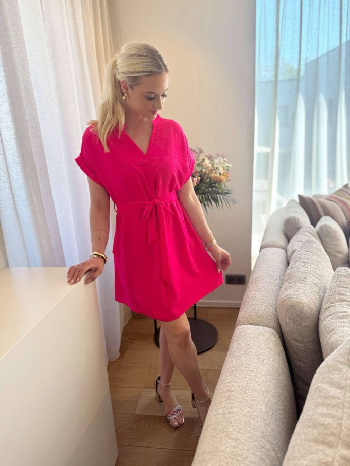 Color short dresses.