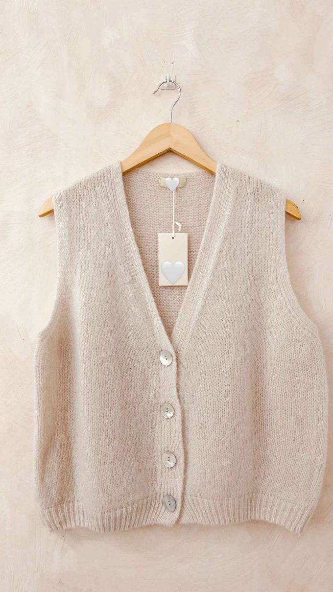 Gillet en maille.