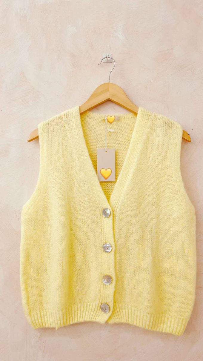 Gillet en maille.