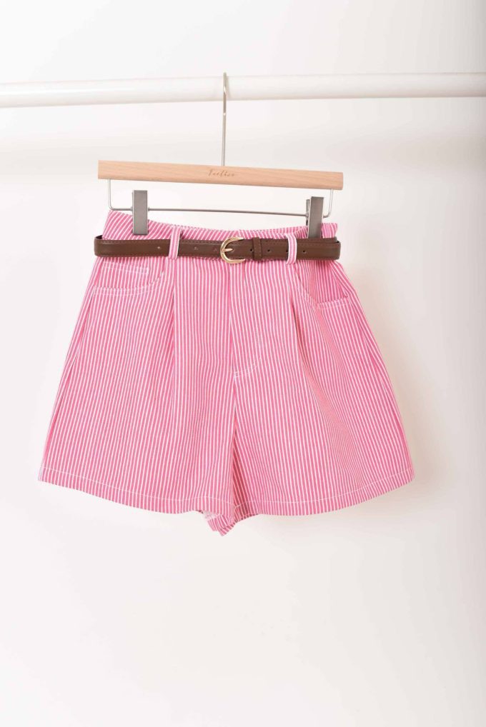 Striped short.