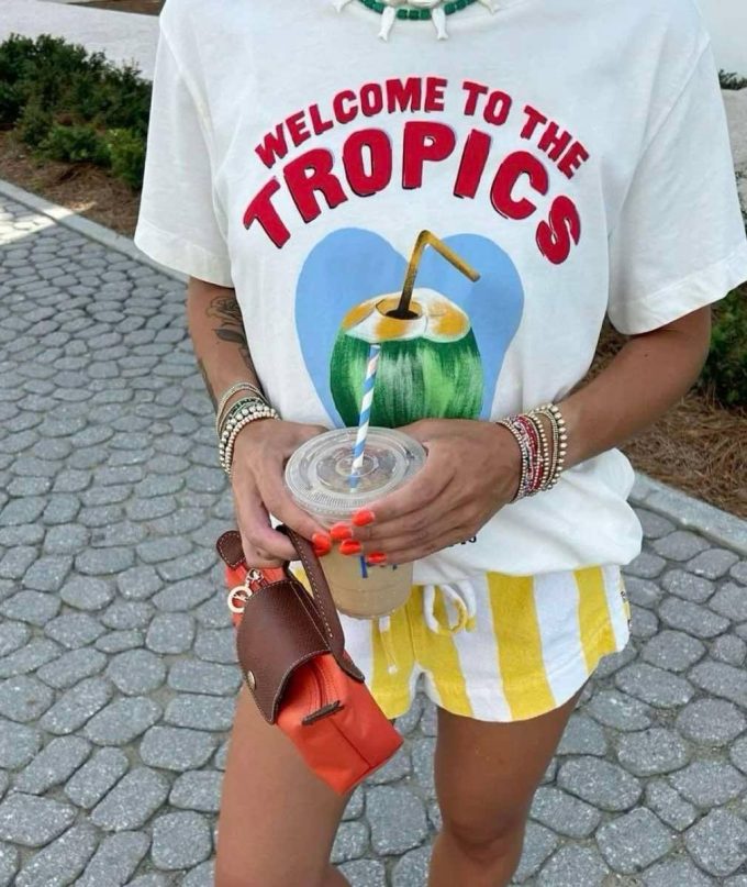 T-shirt WELCOME TO THE TROPICS.