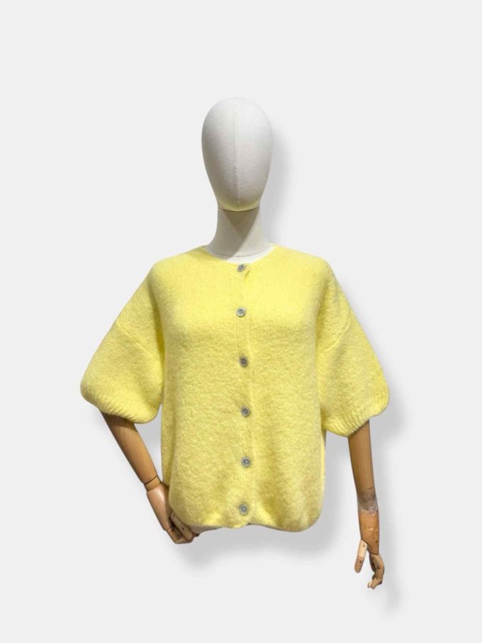 Gilet manche courte.