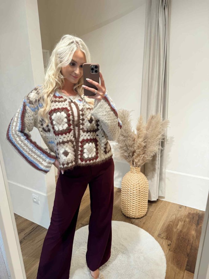 Gilet crochet.