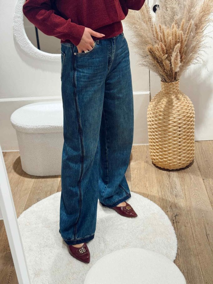 Pantalon jeans detail.